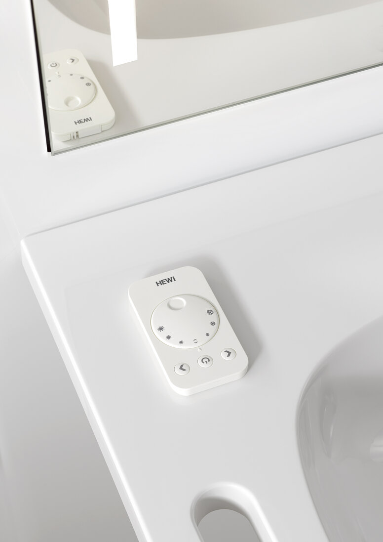 Lavabo HEWI réglable en hauteur S50 Lavabo réglable en hauteur