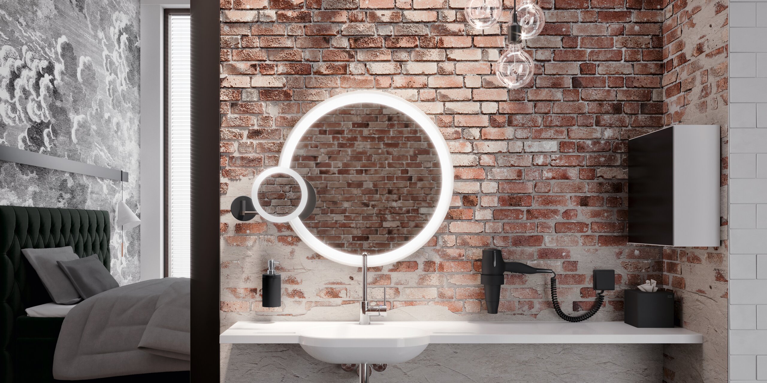 Universal products in hotel bathrooms