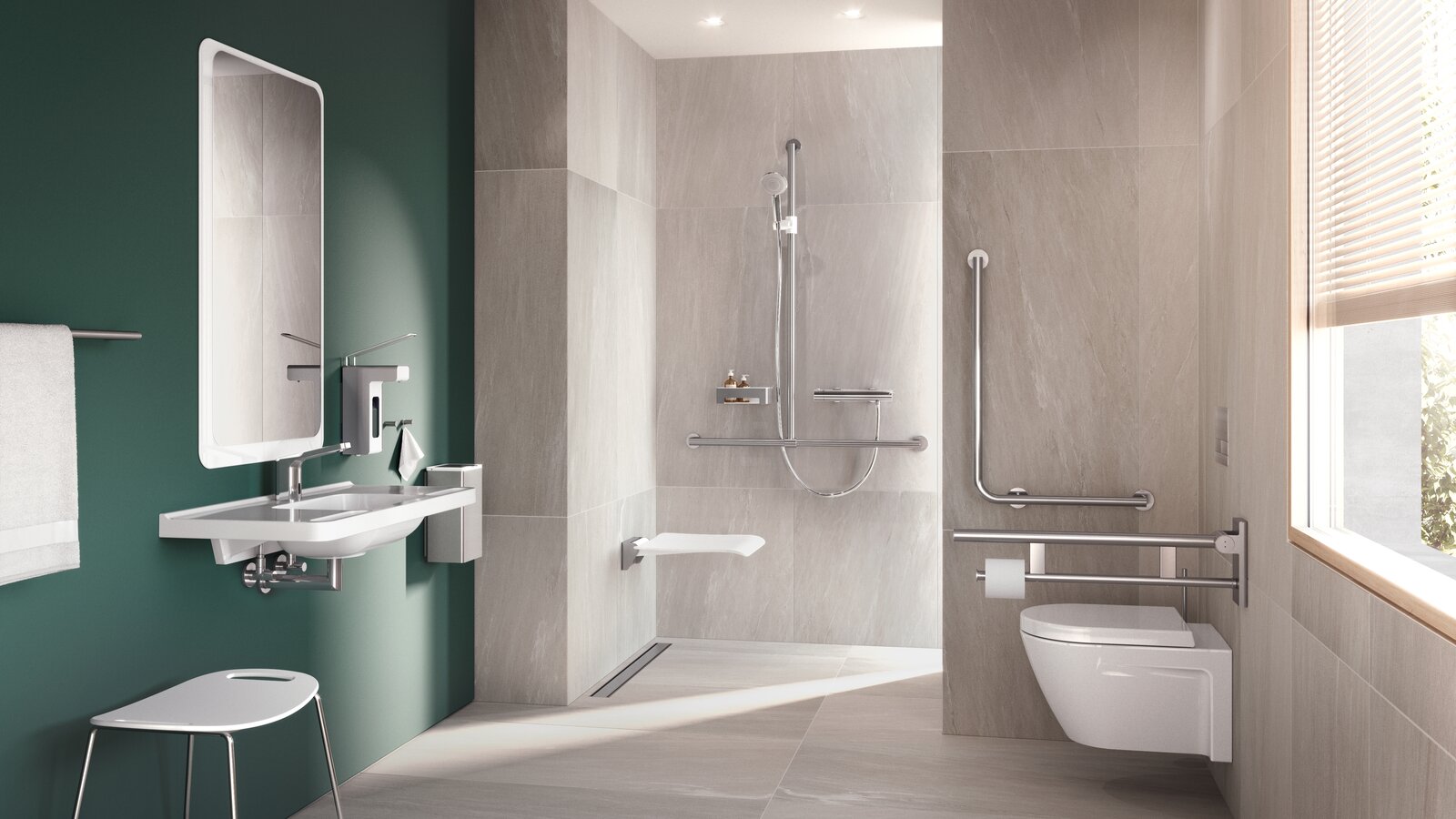 HEWI Badezimmer System 900 Edelstahl Badezimmer System 900 Edelstahl
