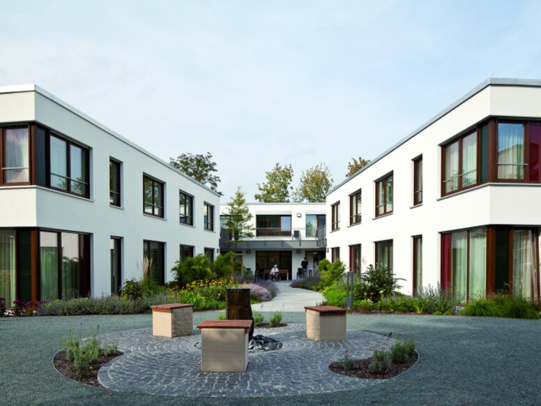 Franz Jordan Huis in Warburg Franz Jordan Huis in Warburg van de buitenkant