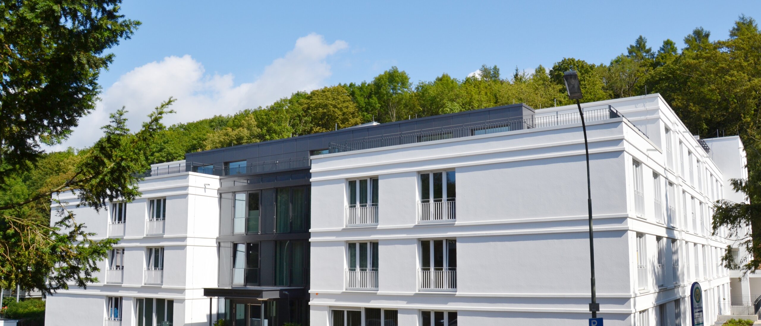 Seniorenresidentie Philosophenweg in Wetzlar van buitenaf gezien